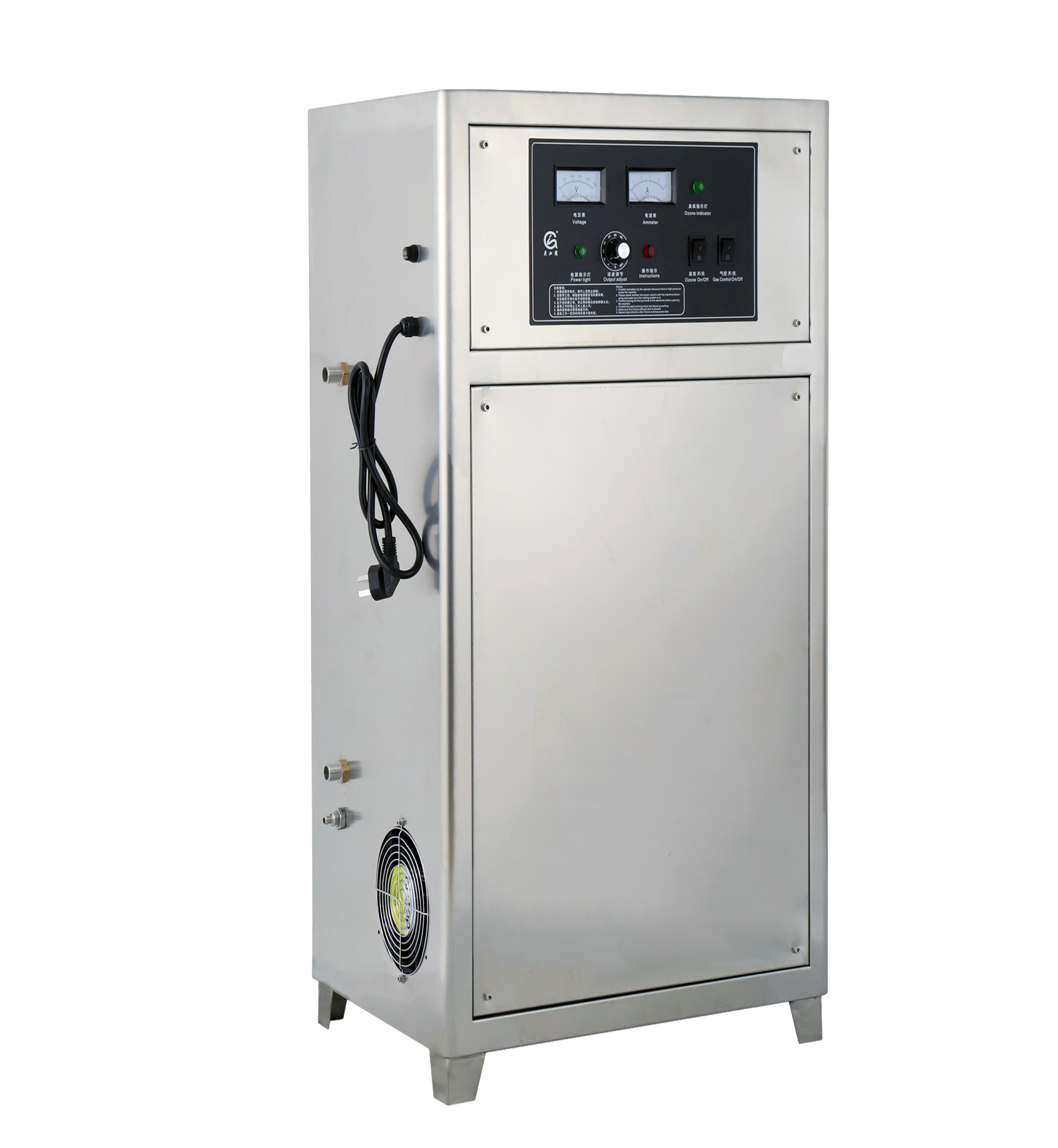 HY-003-30A,30克水冷型臭氧产生器(qì)食物厂(chǎng)加工车间(jiān)消毒