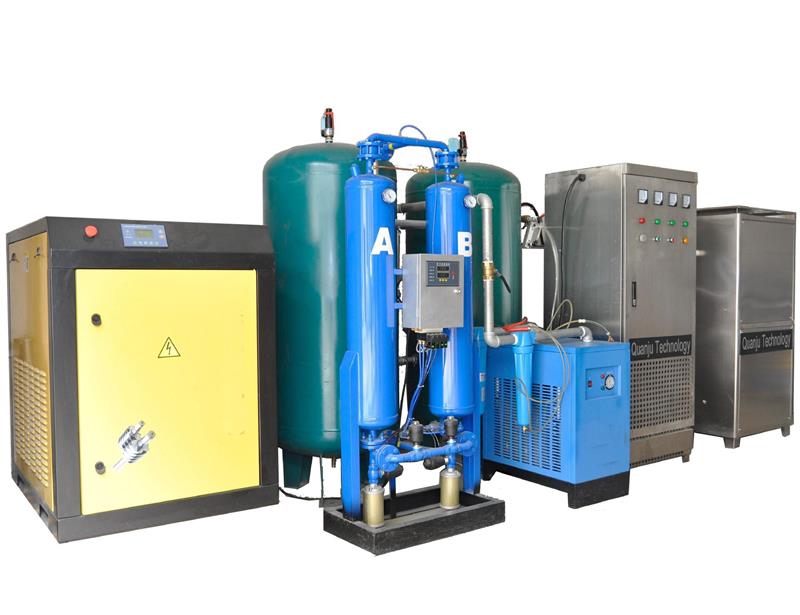 广州佳环大千克级臭氧产生器(qì)，8.5千克臭氧产生器(qì)，氧气(qì)源8.5KG臭氧产生器(qì)出货视频