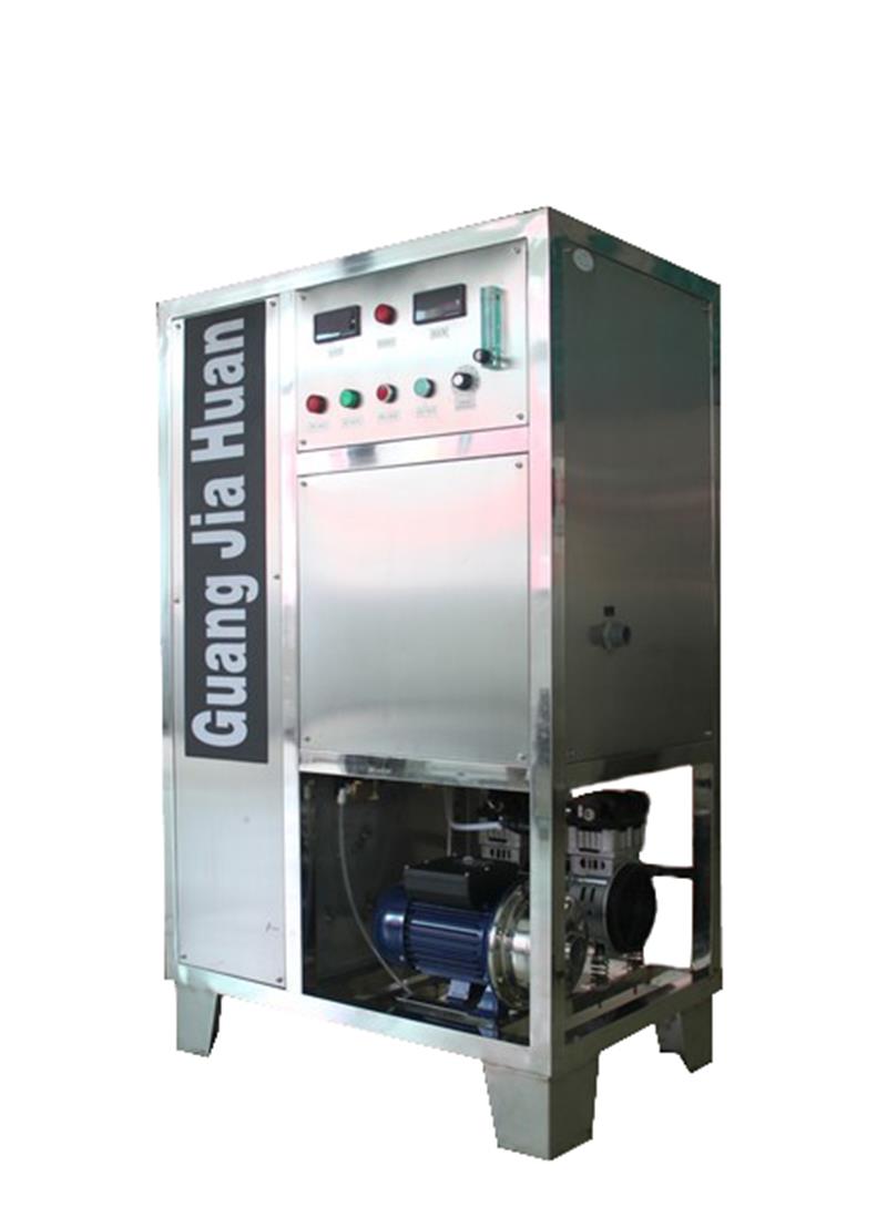 30克臭氧水机臭氧浓(nóng)度测试现场