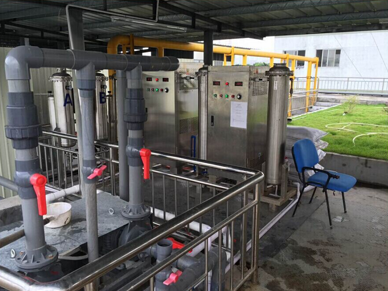 东莞印染工场污水废水臭氧脱色