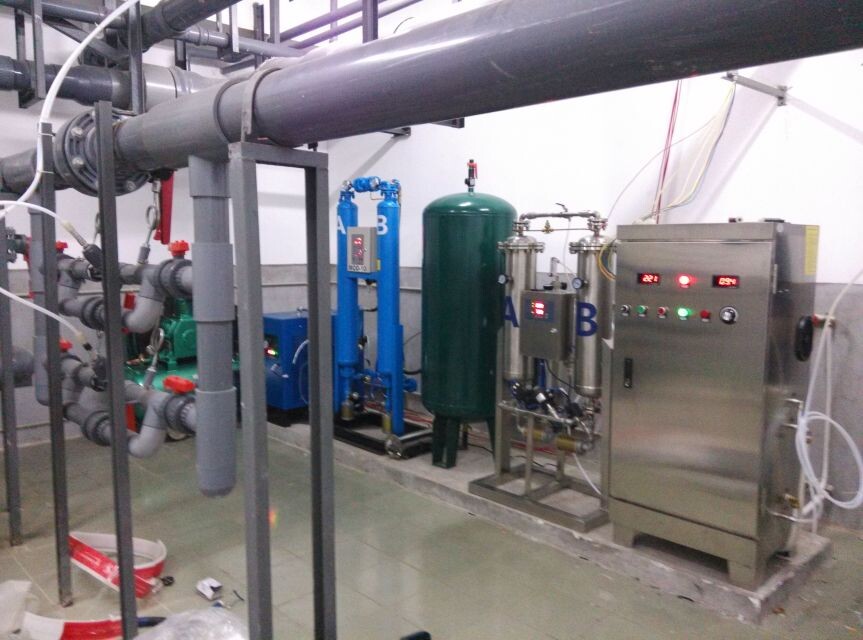 泳池(chí)水处置臭氧产生器(qì)消毒