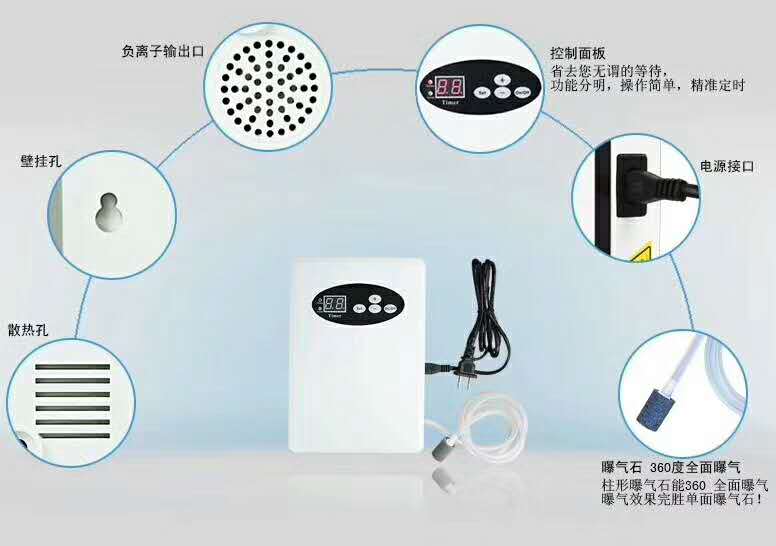 室内(nèi)消鸩杀菌除味-臭氧氛围净化(huà)器(qì)感(gǎn)化(huà)