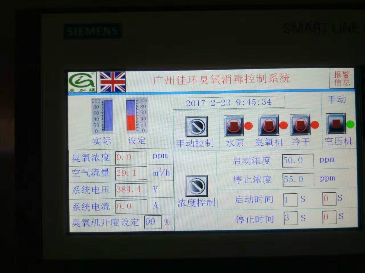 臭氧产生器(qì)用于景观鱼